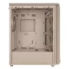 Caja de PC ASUS ProArt PA401 Wood Mesh PWM Beige — ATX, madera, 2×160 mm frontal, 1×120 mm trasero, 2×3,5 inch + 2×2,5 inch bahías