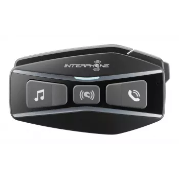 Interphone U-COM 16, 1600 m, A2DP, AVRCP, Negro, Impermeable, IP67, 8 h