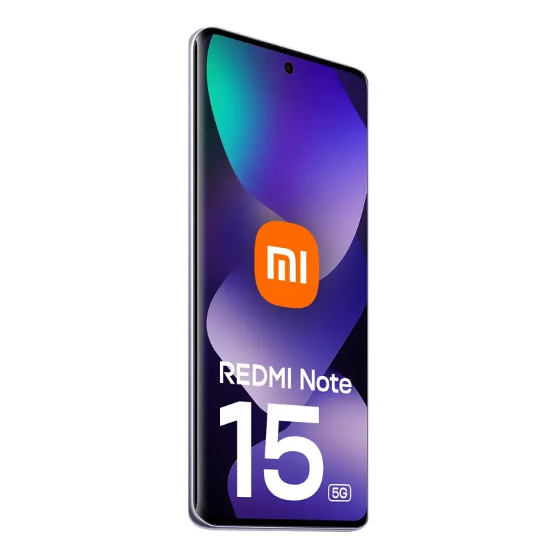 Smartphone Xiaomi Redmi Note 15 5G — Snapdragon 6 Gen 3, 8 GB RAM, 256 GB, 6.77 inch FHD+, 108 MP, 5520 mAh, lila