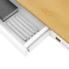 Escritorio de altura regulable eléctrico ActiveJet ET119W-C 140x70 cm — 1 motor, altura 725–1225 mm, blanco/roble