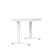Escritorio de altura regulable eléctrico ActiveJet ET119W-C 140x70 cm, recorrido 50 cm, carga 45 kg, blanco