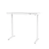 Escritorio de altura regulable eléctrico ActiveJet ET119W-C 140x70 cm, recorrido 50 cm, carga 45 kg, blanco