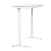 Escritorio de altura regulable eléctrico ActiveJet ET119W-C 140x70 cm, recorrido 50 cm, carga 45 kg, blanco