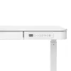 Escritorio de altura regulable eléctrico ActiveJet ET119W-C 140x70 cm, recorrido 50 cm, carga 45 kg, blanco