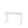 Escritorio de altura regulable eléctrico ActiveJet ET119W-C 140x70 cm, recorrido 50 cm, carga 45 kg, blanco