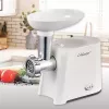 Picadora de carne Maestro MR852, 1000 W, blanca, cuchilla de acero inoxidable, función inversa