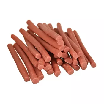Snacks para perros PETITTO Kabanos de salmón 500 g — snack kabanos de salmón para perros