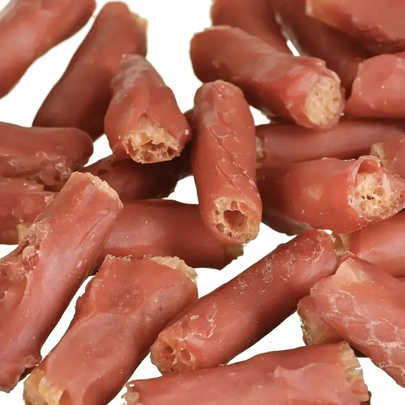 Snack para perros PETITTO conchas de arroz rellenas de conejo 500 g