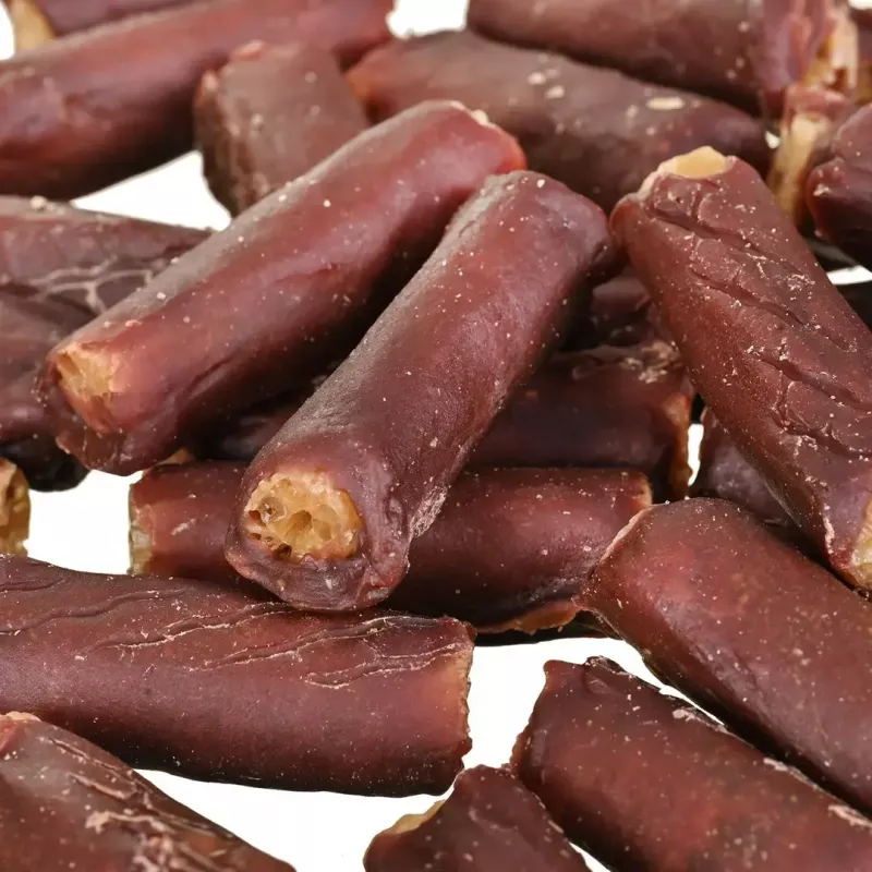 Rollitos de snacks para perros PETITTO con cordero, 500 g — alimento complementario para perros