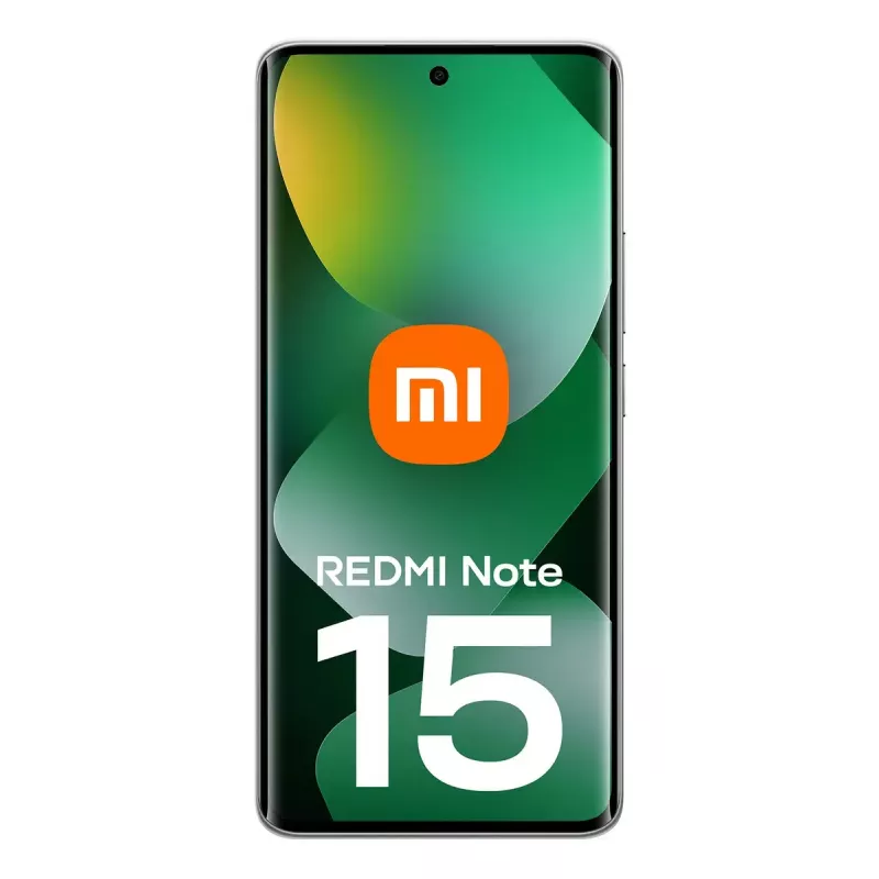 Xiaomi Redmi Note 15 smartphone Dual SIM, AMOLED de 6,77 pulgadas, 6 GB RAM, 128 GB, Forest Green
