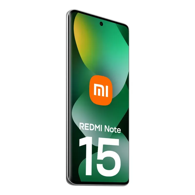 Xiaomi Redmi Note 15 smartphone Dual SIM, AMOLED de 6,77 pulgadas, 6 GB RAM, 128 GB, Forest Green