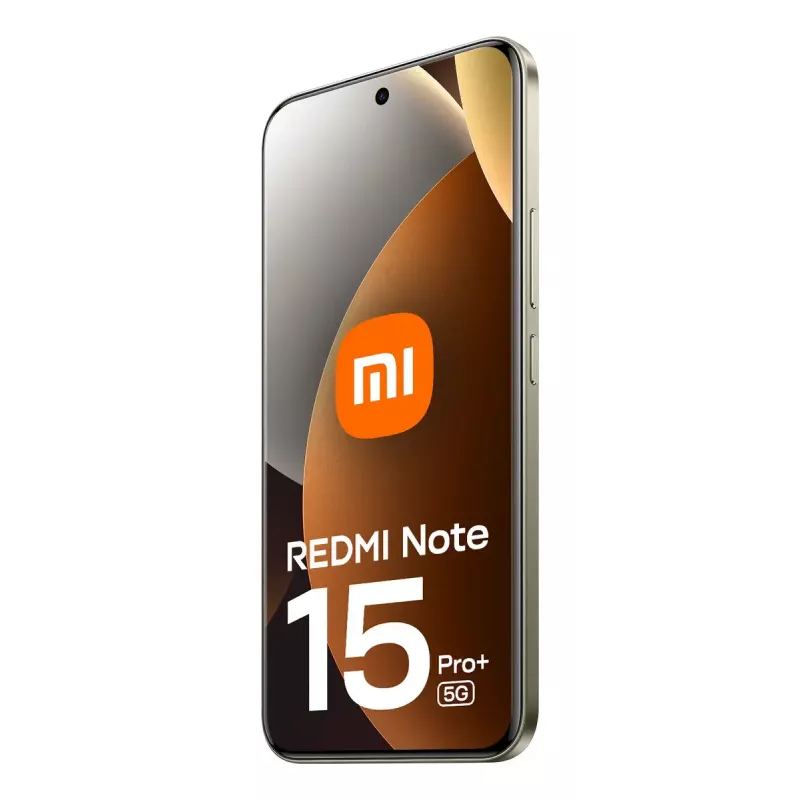 Smartphone Xiaomi Redmi Note 15 Pro+ 5G — 6,83 inch AMOLED, 8 GB RAM, 256 GB, 200 MP, 6500 mAh (marrón)