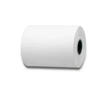 Rollo térmico QOLTEC 51899 — 57 mm x 16 m, 55 g/m², sin BPA