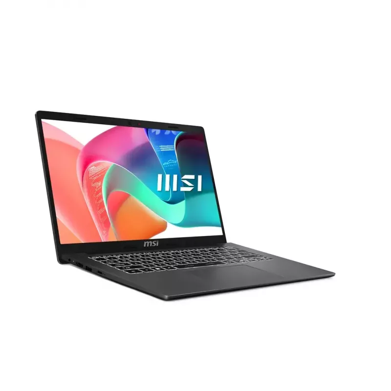 Portátil MSI Modern 14 F13MG-265PL — 14,0 inch FHD IPS 60 Hz, Intel Core i5-1334U, 16 GB DDR4, 512 GB PCIe NVMe, Intel Iris Xe, Win11 Pro, gris platino