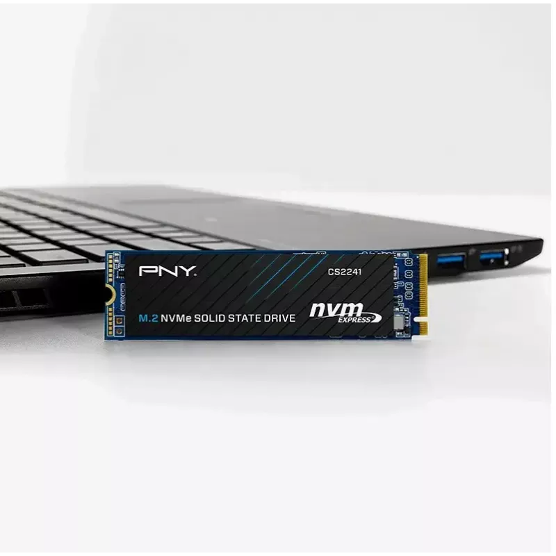 SSD interna PNY M.2 2280 512 GB M280CS2241-512-BLK, SATA/NVMe no especificado