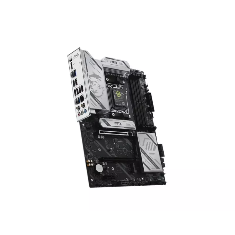 Placa base MSI MAG X870E GAMING MAX WIFI — AMD X870E, socket AM5, DDR5, 4 DIMM, ATX, Wi-Fi 7, 5Gb LAN