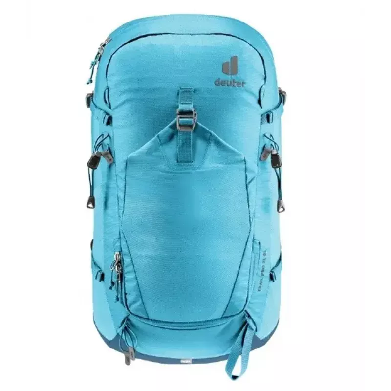 DEUTER Trail PRO 31 SL mochila de senderismo para mujer, 31 L, ligera, duradera, azul