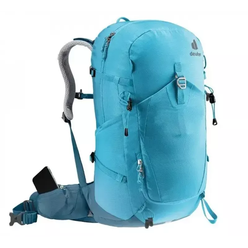 DEUTER Trail PRO 31 SL mochila de senderismo para mujer, 31 L, ligera, duradera, azul