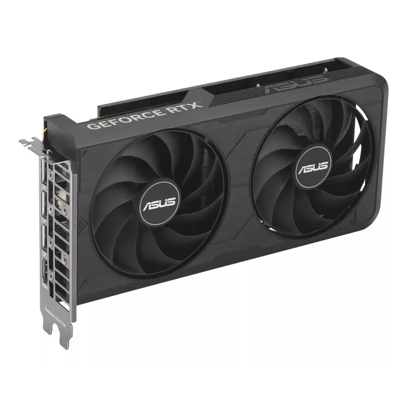 Tarjeta gráfica ASUS GeForce RTX 5060 Dual 8 GB GDDR7, 128 bits, PCIe 5.0, 2 ventiladores
