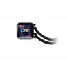 Kit de refrigeración líquida ASRock Phantom Gaming 360 LCD — ventilador de 120 mm, LGA1700/AM5/AM4, negro