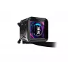 Kit de refrigeración líquida ASRock Phantom Gaming 360 LCD — ventilador de 120 mm, LGA1700/AM5/AM4, negro