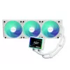 ASROCK Challenger 360 Digital ARGB White — refrigeración líquida para CPU de 360mm, iluminación ARGB digital, acabado blanco