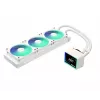ASROCK Challenger 360 Digital ARGB White — refrigeración líquida para CPU de 360mm, iluminación ARGB digital, acabado blanco