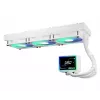 ASROCK Challenger 360 Digital ARGB White — refrigeración líquida para CPU de 360mm, iluminación ARGB digital, acabado blanco