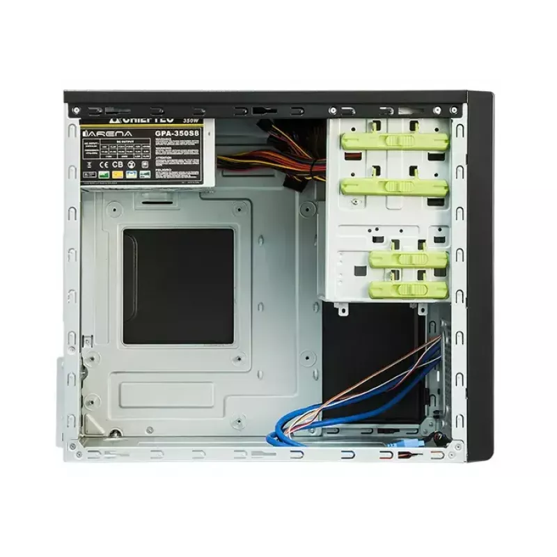 Caja de ordenador Chieftec XT-01B-350GPB mini torre negra 350 W