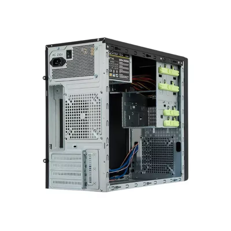 Caja de ordenador Chieftec XT-01B-350GPB mini torre negra 350 W