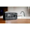 Radio por internet Krüger&Matz KM0816.1 — negro, Bluetooth 5.2, FM, 2×7 W, 430 emisoras, mando a distancia, conector de auriculares de 3,5 mm
