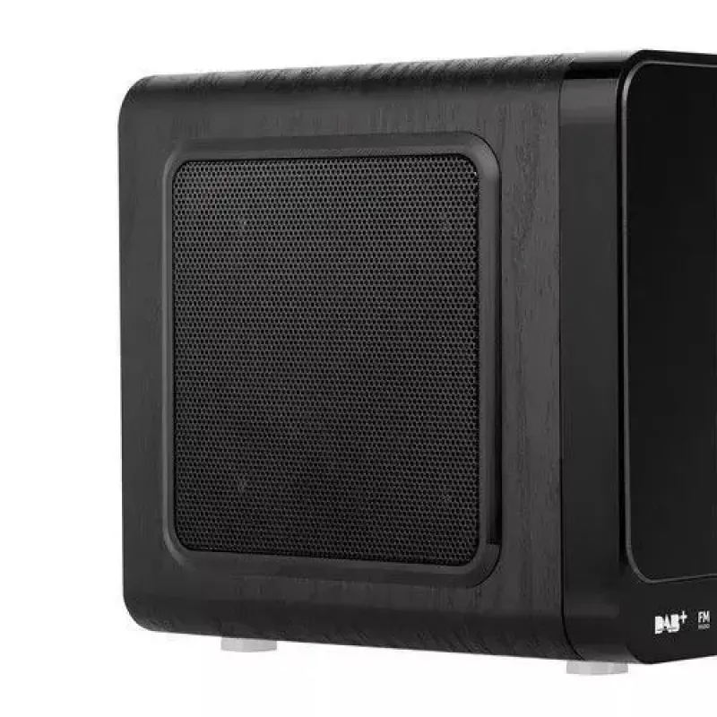 Radio por internet Krüger&Matz KM0816.1 — negro, Bluetooth 5.2, FM, 2×7 W, 430 emisoras, mando a distancia, conector de auriculares de 3,5 mm