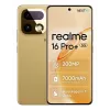Smartphone REALME realme 16 Pro+ — 6,8 inch (17,3 cm) 1280×2800, Snapdragon 7 Gen 4, 12 GB RAM, 512 GB, 200 MP, 7000 mAh, dorado