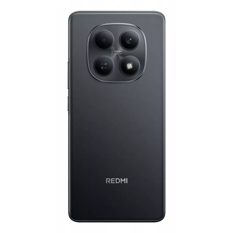 Smartphone Xiaomi Redmi Note 15 — 6,77 inch (17,2 cm), Helio G100 Ultra 2 GHz, 8 GB RAM, 256 GB, 108 MP cámara triple, 6000 mAh, negro