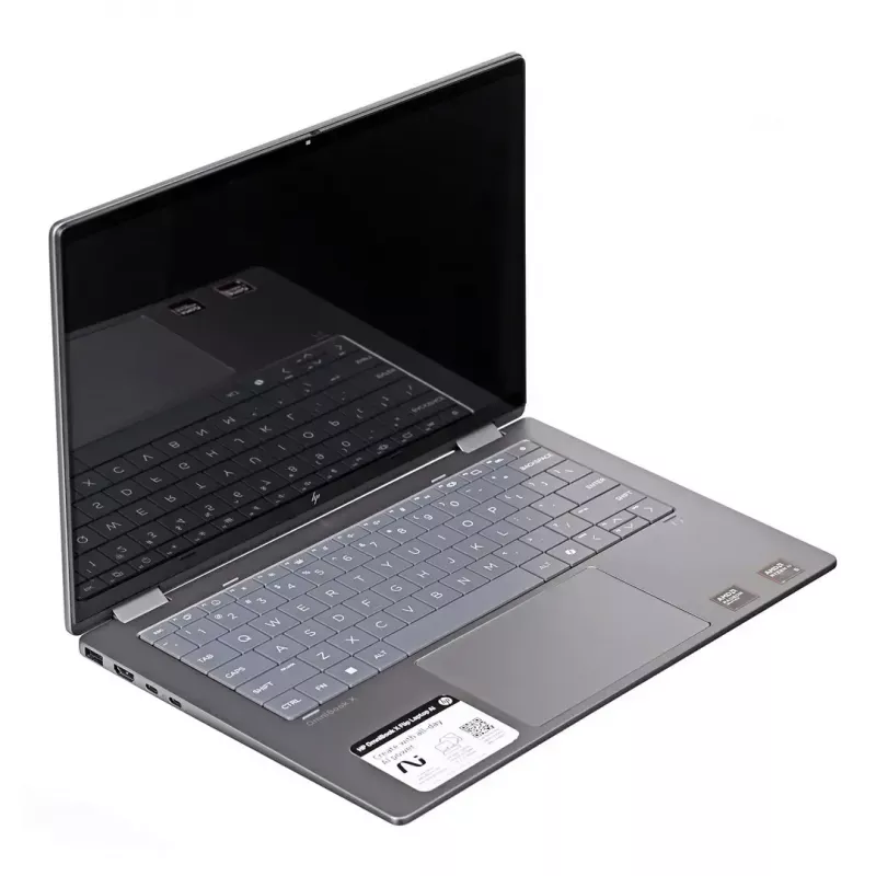 Portátil HP OmniBook Flip 14-FK0013D, Ryzen AI 5 340, 14 inch WUXGA táctil IPS, 16GB RAM, 512GB SSD, Bluetooth, Windows 11, Meteor Silver