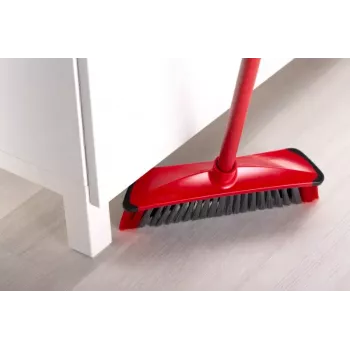 Escoba VILEDA Indoor cerdas duras, tecnopolímero, mango de 1300 mm, cabezal de 280×60 mm
