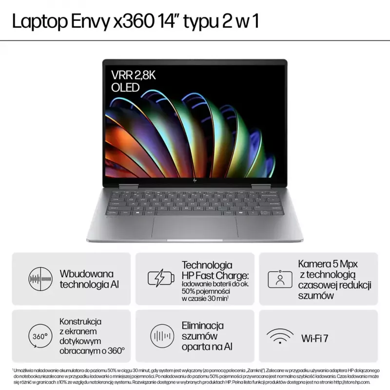 Portátil HP ENVY x360 14