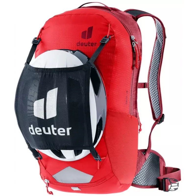 Mochila de día DEUTER Race 16 — mochila de día, capacidad 16 L, cherry