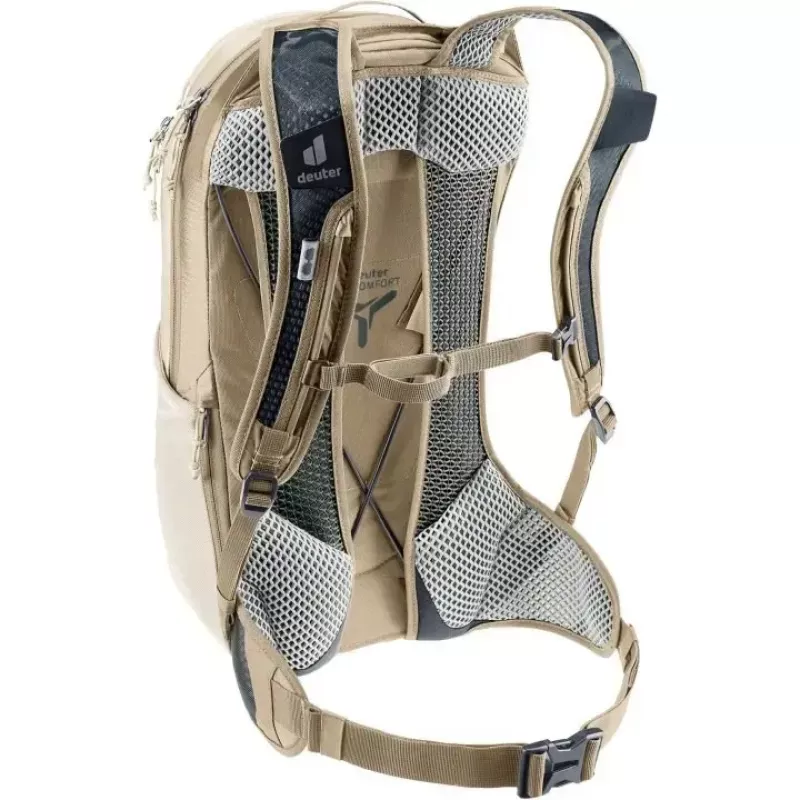 Mochila de bicicleta DEUTER Race Air 10 — mochila ligera de bicicleta de 10 litros, alu/Graustone