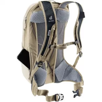 Mochila de bicicleta DEUTER Race Air 10 — mochila ligera de bicicleta de 10 litros, alu/Graustone