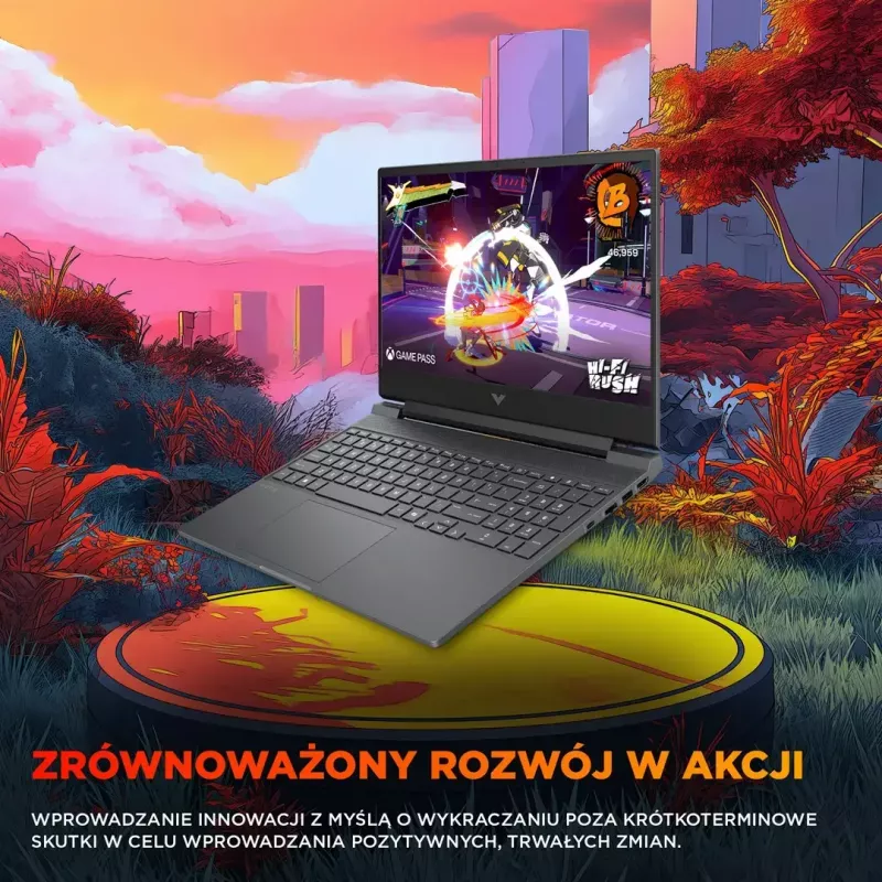 Portátil HP Victus 15-fb3231nw 15,6 inch Ryzen 7 7445HS 16GB 512GB RTX4050 Win11Home