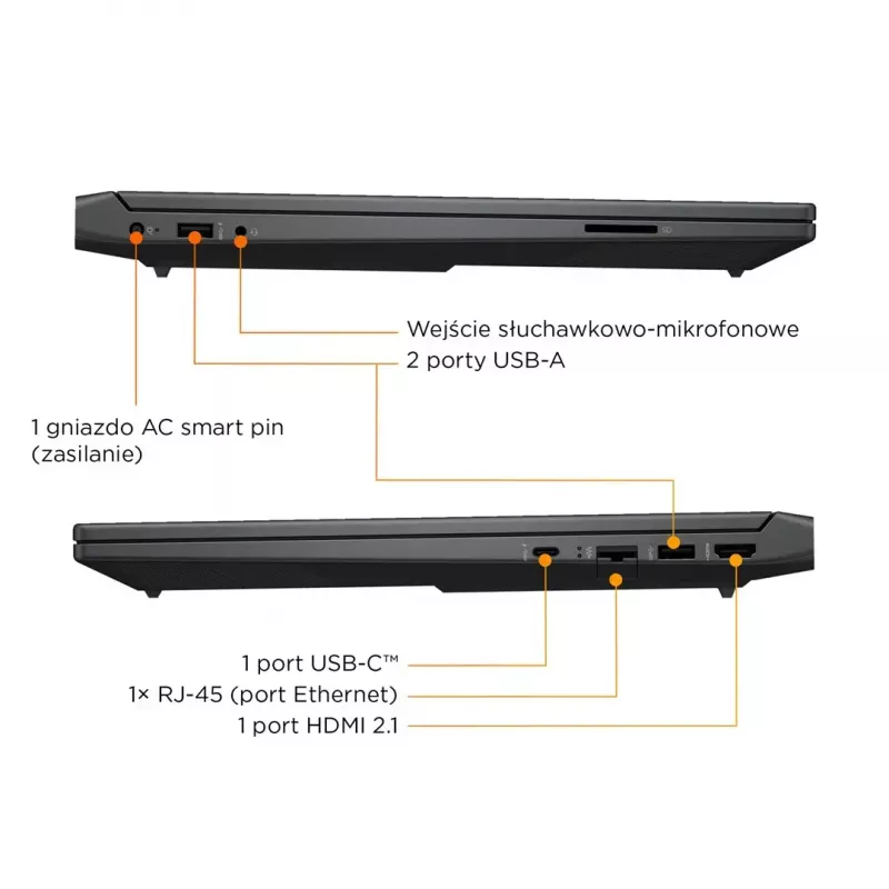 Portátil HP Victus 15-fb3231nw 15,6 inch Ryzen 7 7445HS 16GB 512GB RTX4050 Win11Home