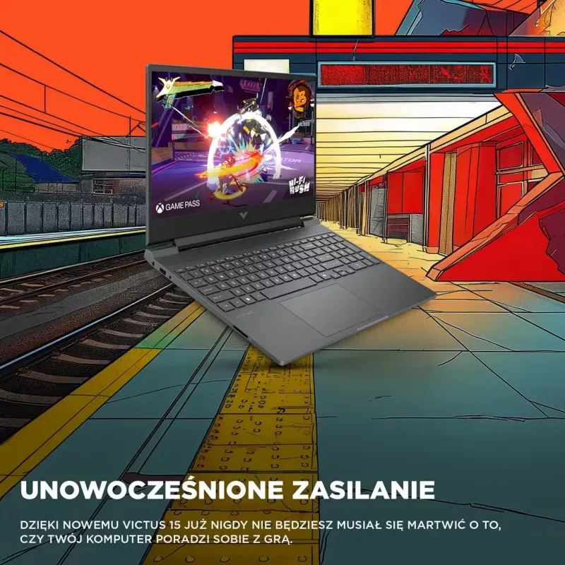 Portátil HP Victus 15-fb3231nw 15,6 inch Ryzen 7 7445HS 16GB 512GB RTX4050 Win11Home