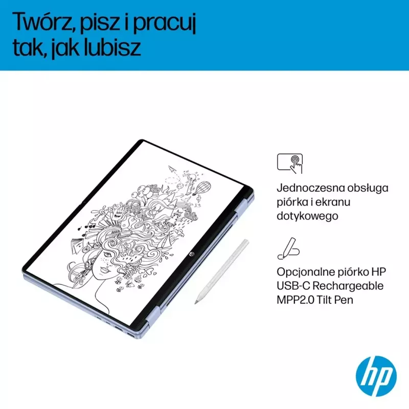 Portátil HP OmniBook 5 Flip 14-fp0004nw 14
