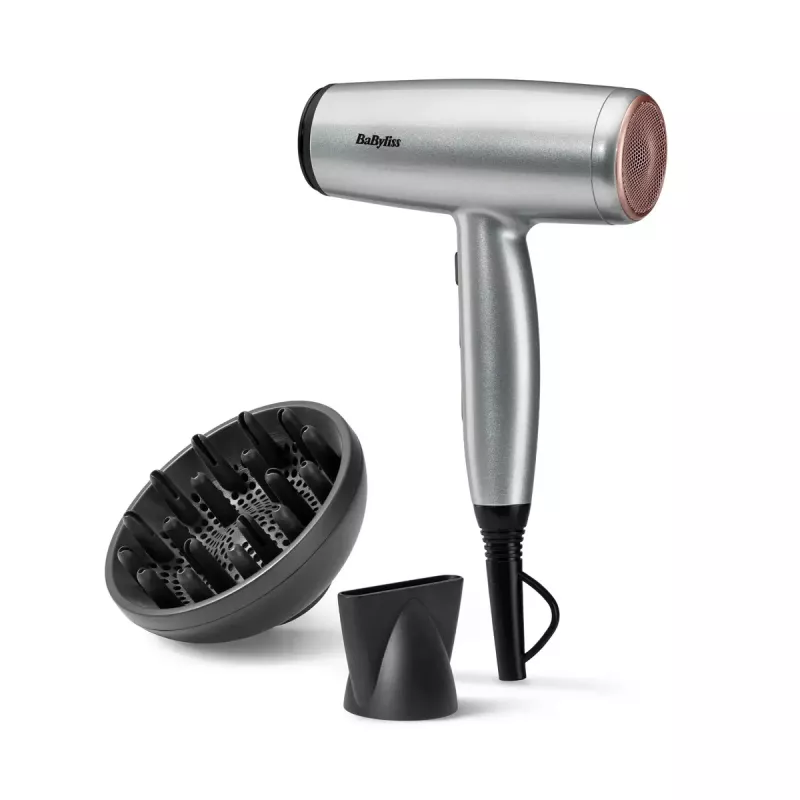 Secador de pelo BaByliss Cosmos D580DE 2100 W Satin Steel motor DC