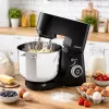 Robot de cocina HEINRICH'S HKM 8150 — robot de cocina multifunción para encimera, negro