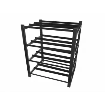 Estantería para baterías LANBERG OR01-830650-304-BK — 830×650 mm, 3 filas, 4 niveles