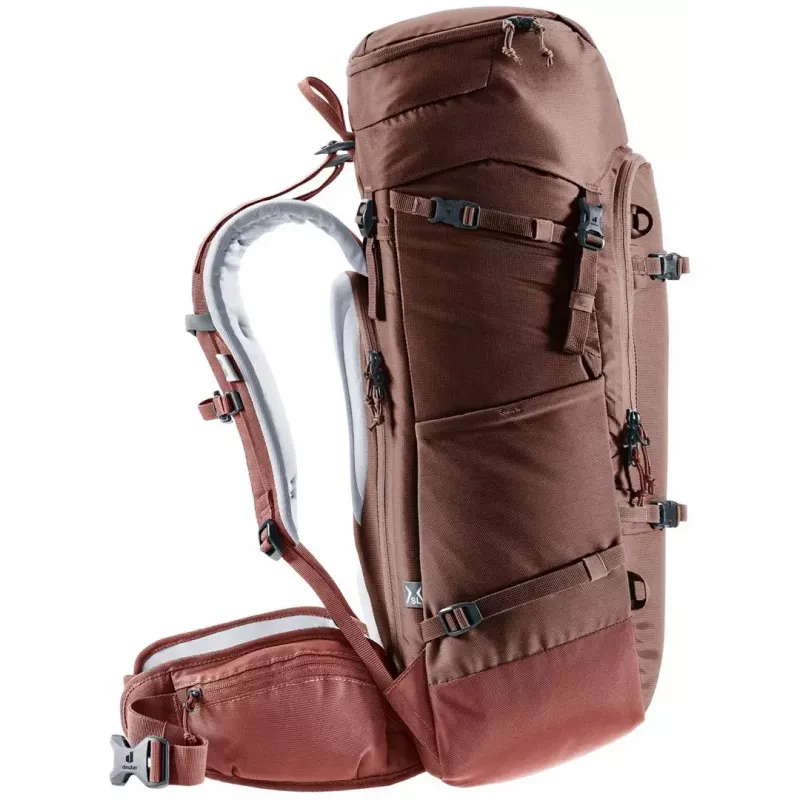 Mochila DEUTER Rise 32+ SL mujer – 32 L, corte SL, raisin/caspia