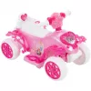 Quad eléctrico infantil con asiento HUFFY 19055W batería de 6V rosa