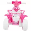 Quad eléctrico infantil con asiento HUFFY 19055W batería de 6V rosa